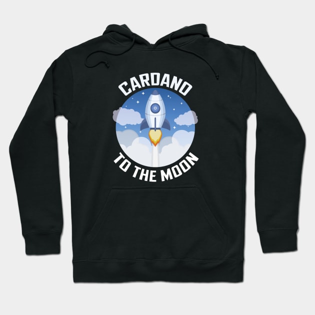 Funny Cardano, ADA Crypto Millionaire, hodl Cryptocurrency, Crypto, Bitcoin, Ethereum Hoodie by FashionDesignz